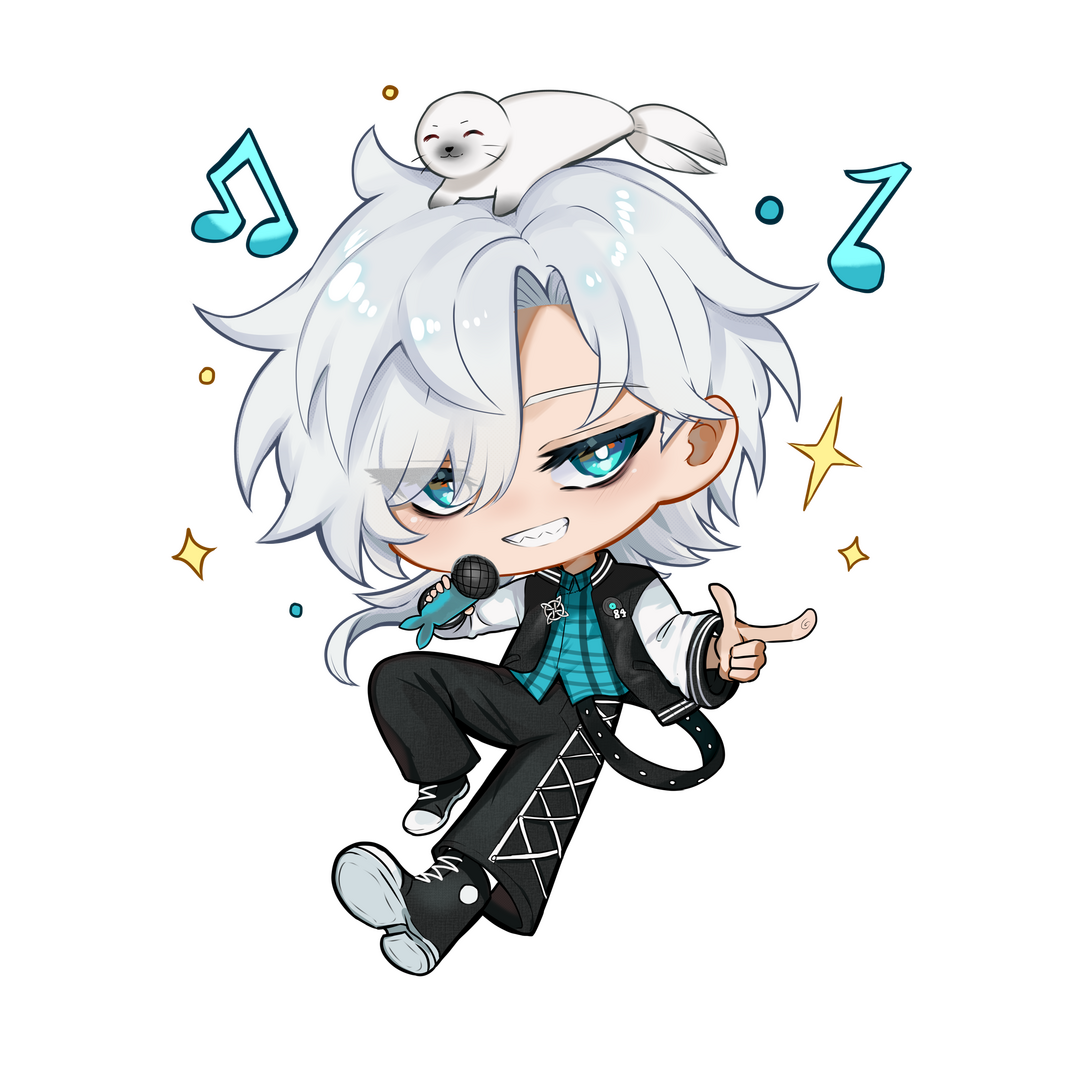 Commission for SoulRecords - Chibi Artwork