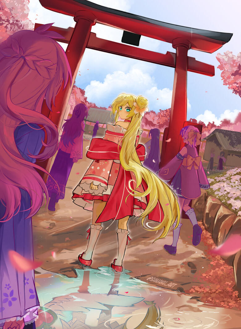 Mellow Under The Torii - from Mellorism webseries