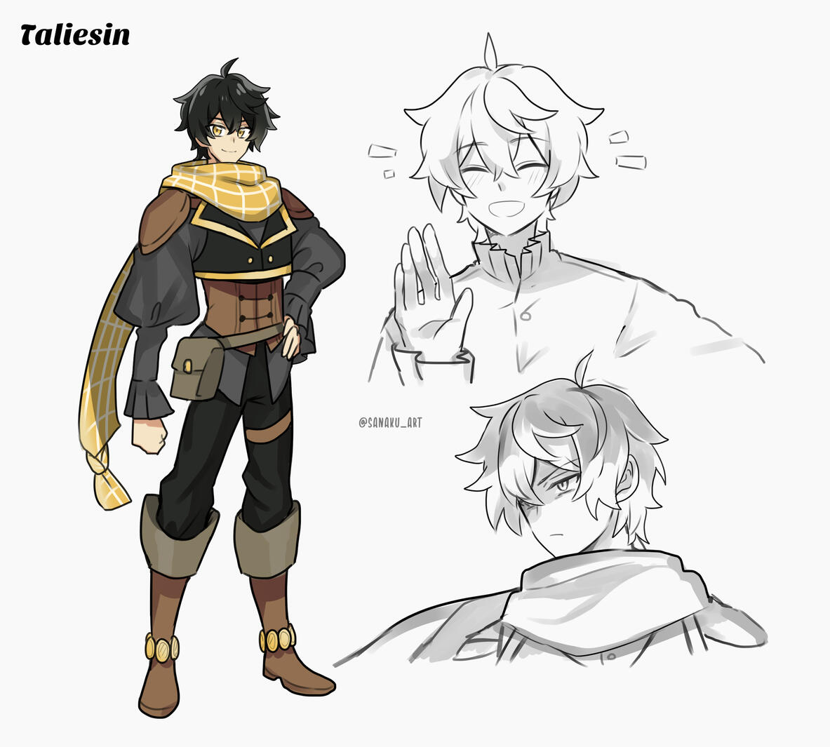 Taliesin Reference Art - Fanime Castle Project
