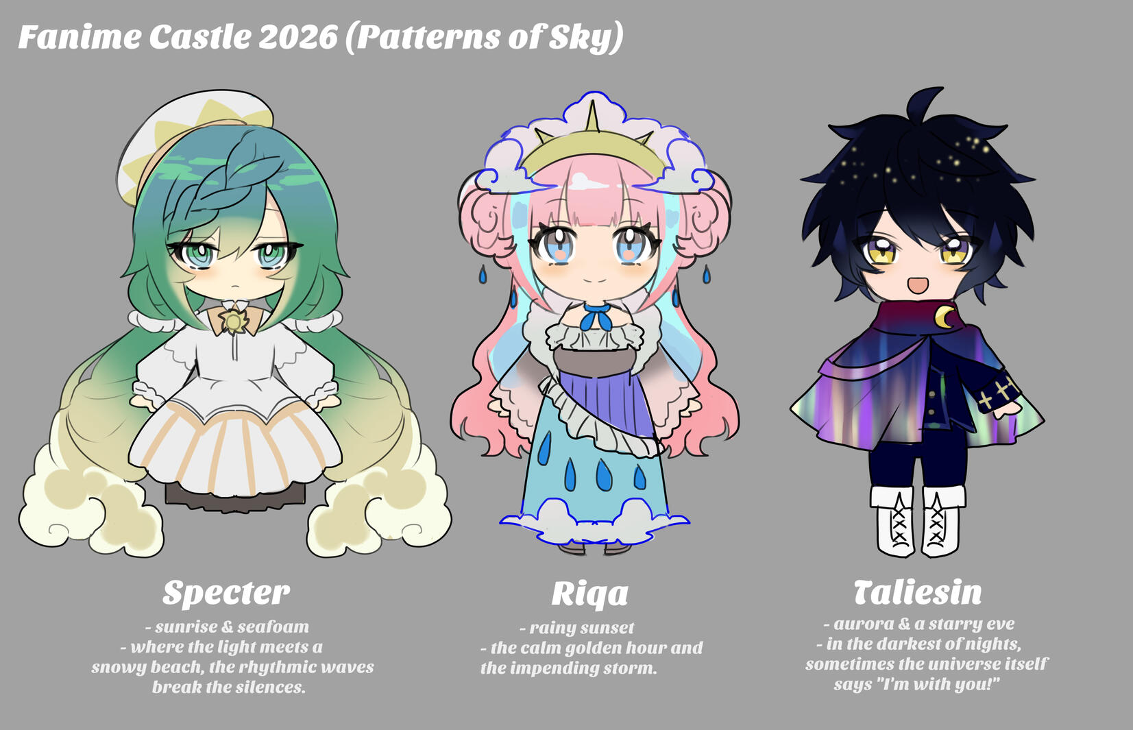 Fanime Castle 2026 - Design Concepts